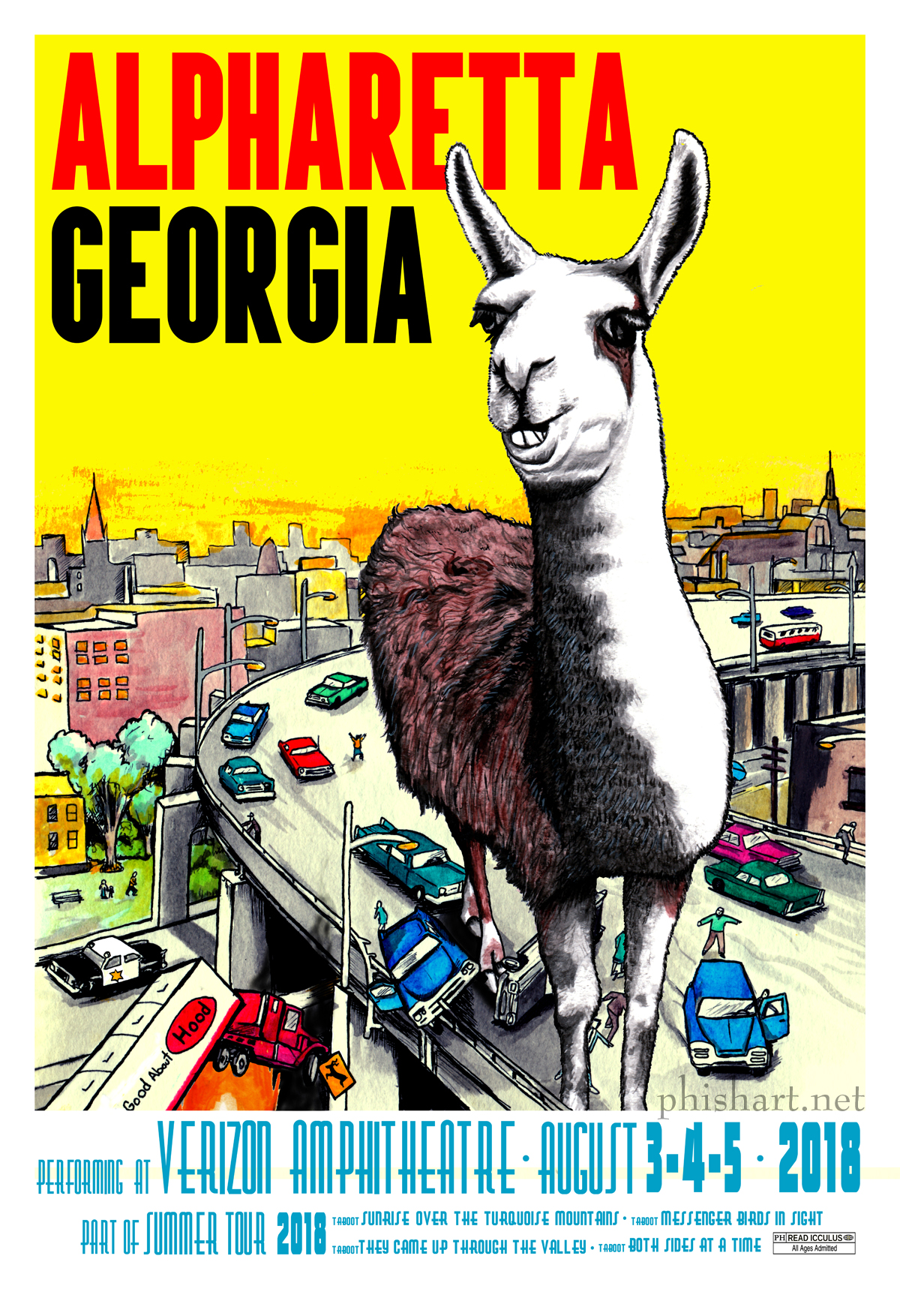 Phish Summer 2018 Series- Alpharetta,&nbsp;GA